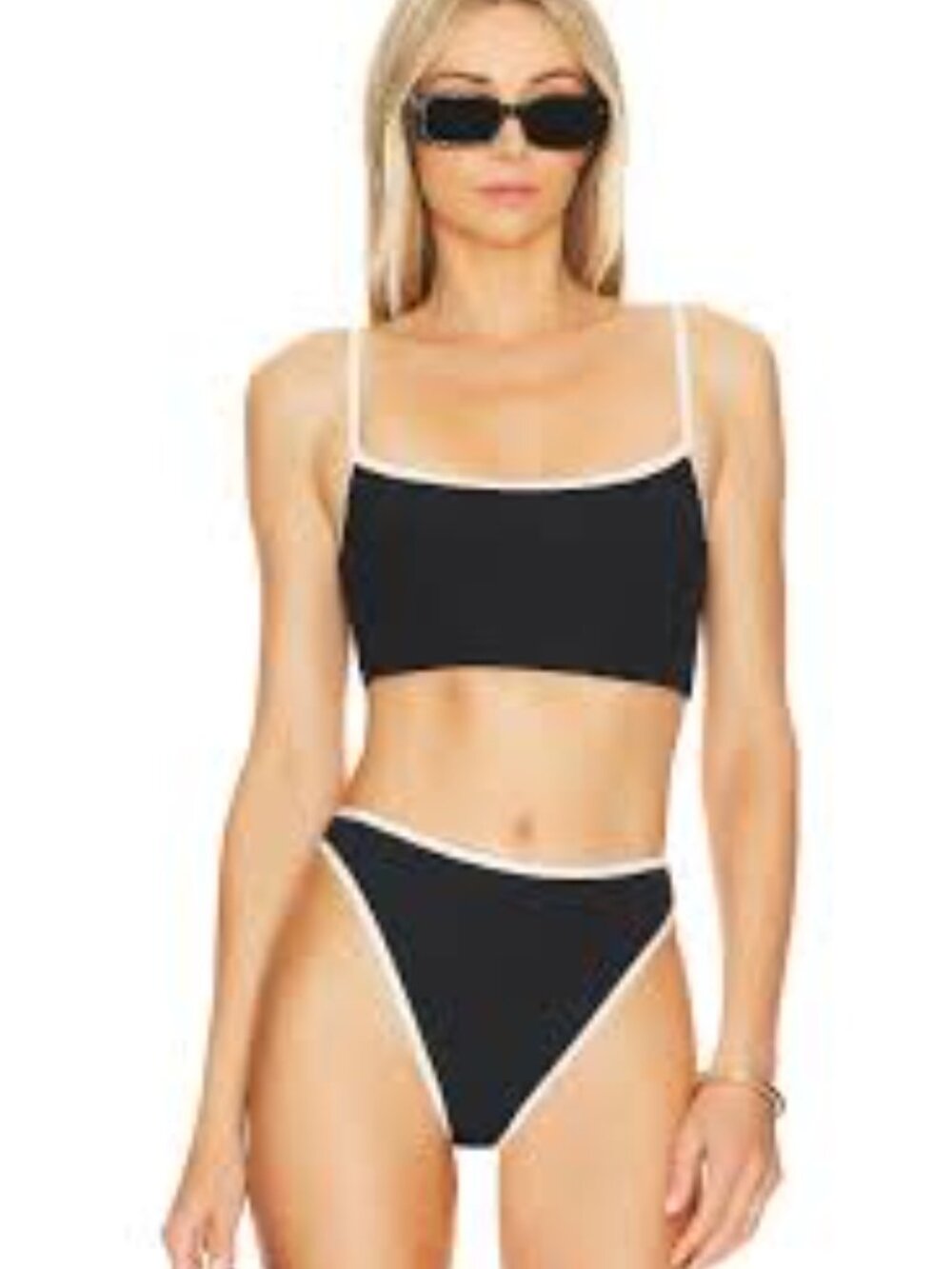 NWT: L*space Bikini Set: Adalyn Bikini Top & Nora Ribbed Bikini Bottom